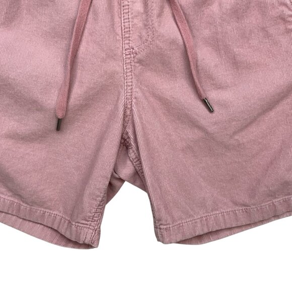 Cotton On Mens Easy Short Corduroy XS Pink Pull On Drawstring Pockets Beach - Picture 8 of 11
